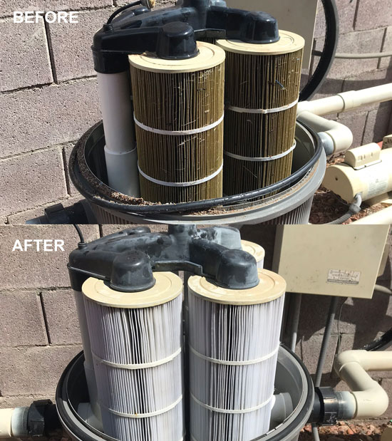 Filter Cleaning in Las Vegas.